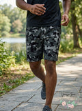 Champion Mens Standard-Fit Stretch Camouflage 9in Sport Shorts, Size Small by Vanessa Jane