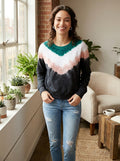 Rebellious One Juniors Tie-Dyed Sweatshirt , Size XL by Vanessa Jane