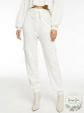 Culpos x INC Knit Cargo Joggers, Large by Vanessa Jane