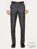 Tallia Orange Mens Slim-Fit Snakeskin-Print Pants, 33x30 by Vanessa Jane