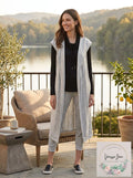 Calvin Klein Performance Hooded Long Vest, Size XL by Vanessa Jane