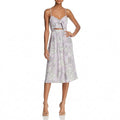Bardot Ibiza Cutout Floral Midi Dress, Lavender, Womens Small (6) by Vanessa Jane
