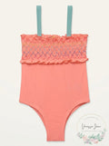 Penelope Mack Baby Girls Smocked One-Piece Swimsuit, Size 18Months by Vanessa Jane