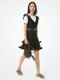 Michael Michael Kors Pin-Dot Belted Tulle Dress, Size XS by Vanessa Jane