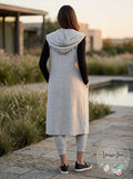 Calvin Klein Performance Hooded Long Vest, Size XL by Vanessa Jane