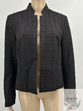 Nine West Open-Front Blazer Jacket, Size 10 by Vanessa Jane