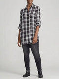 LAUREN Ralph Lauren Women's Plaid-Print Shirt, Size Small by Vanessa Jane