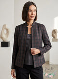 Nine West Open-Front Blazer Jacket, Size 10 by Vanessa Jane