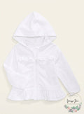 First Impressions Baby Girls Eyelet Hoodie-18Mo by Vanessa Jane