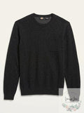 Dickies Mens Big and Tall Crew Pullover with Patch Pocket,Size 2XB Black by Vanessa Jane