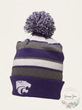 NCAA Kansas State Wildcats Adult Unisex Comeback Beanie One Size by Vanessa Jane