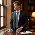 Tasso Elba Mens Classic Herringbone Tie by Vanessa Jane