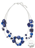 Style & Co Shell Multi-Row Illusion Necklace by Vanessa Jane