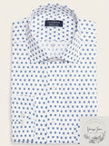 Club Room Mens Classic/Regular Fit Performance Foulard Print Dress, Size Medium by Vanessa Jane