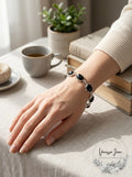 Lucky Brand Silver-Tone Pave & Stone Flex Bracelet - Silver by Vanessa Jane