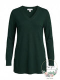 Charter Club V-Neck Sweater, Size Small by Vanessa Jane
