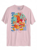 Disney the Group Mens Graphic Classic Fit T-Shirt - Soft Pink, Size Small by Vanessa Jane
