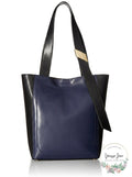 Calvin Klein Karsyn North South Leather Small Tote Shoulder Bag by Vanessa Jane