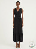 Inc Faux-Wrap Maxi Dress, Size XXL by Vanessa Jane