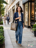 Calvin Klein Karsyn Tote Molasses/black by Vanessa Jane
