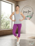 Reebok Women's Speedwick 3/4 Workout Tights, Size Small by Vanessa Jane