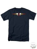 Celtic Skulls Design Funny Adult T-Shirt Tee, Size Small by Vanessa Jane
