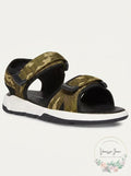 Steve Madden Camo Double Strap Active Big Boys BHomer Sandals by Vanessa Jane