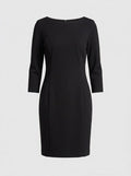 Dkny Ruched Sleeve Sheath Dress, Size 2 by Vanessa Jane
