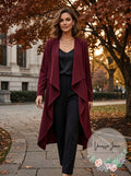 Nine West Women's Draped Open-Front Topper Jacket by Vanessa Jane