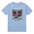 Hybrid Apparel Nin Controller Short Sleeve T-Shirt – Blue, Size XL by Vanessa Jane
