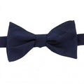 Tommy Hilfiger Mens Textured Stripe to-Tie Silk Bow Tie by Vanessa Jane