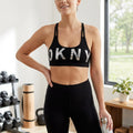 DKNY Logo Graphic Sports Bra, Size XS by Vanessa Jane