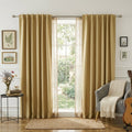 Best Home Fashion Premium Thermal Insulated Blackout Curtains set, 52x108 by Vanessa Jane