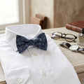 Ryan Seacrest Distinction Mens Bianca Pre-Tied Silk Bow Tie by Vanessa Jane