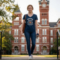 Auburn Tigers Adult Women Anthem Entice Ladies Tee, Size Large by Vanessa Jane
