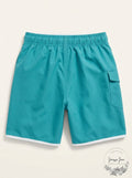Laguna Boys UPF 50 Boys Stripe Drawstring Boardshorts Swim Trunks, Size 3T by Vanessa Jane