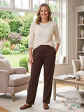 Womens Within 7-Day Knit Straight-Leg Pull-On Pants by Vanessa Jane