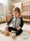 Ideology Girls Colorblocked Zip-up Hoodie, Size 2T by Vanessa Jane