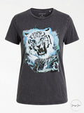 Guess Tiger Dream Easy Fit T-Shirt , Size Medium by Vanessa Jane
