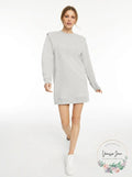 Inc Long-Sleeve Knit Mini Dress, Size Medium by Vanessa Jane