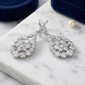 I.n.c. Silver-Tone Crystal Drop Earrings by Vanessa Jane