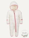 Michael Kors Baby Girls 1-Pc. Hooded Pram Snowsuit, 6-12 months by Vanessa Jane