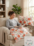 Infinity Home 3 PC Family Story Decorative Pillows and Throw Set by Vanessa Jane