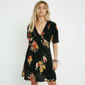 Free People Neon Garden Mini Dress , Size 2 by Vanessa Jane