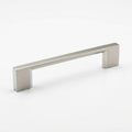 Lot of 6 Unbranded 5-in Center to Center Cabinet Pull, Satin Nickel by Vanessa Jane