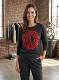 DKNY Womens Logo Sweater, Size Medium by Vanessa Jane