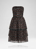 Aidan by Aidan Mattox Strapless Sequined Dress, Size 2 by Vanessa Jane