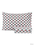 Holiday Microfiber 3 PC Twin Sheet Set Bedding by Vanessa Jane