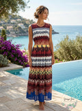 Yu Fing Womens Mandala Sleeveless Sundress by Vanessa Jane
