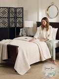 Madison Park Mansfield Reversible Bedspread Set, Size Twin by Vanessa Jane